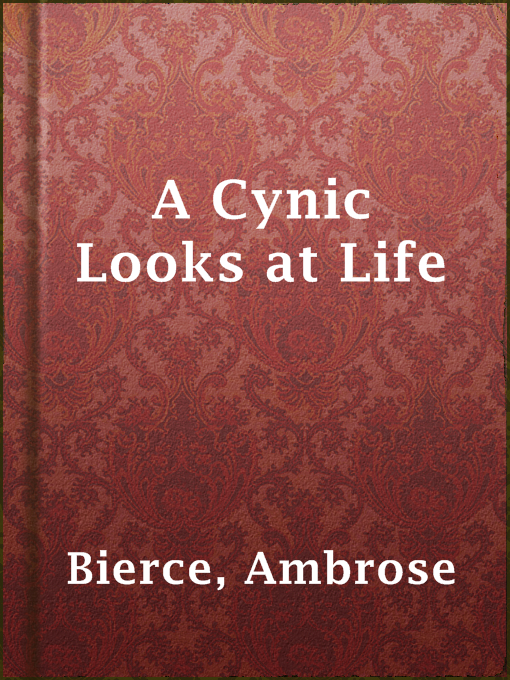 Cover image for A Cynic Looks at Life